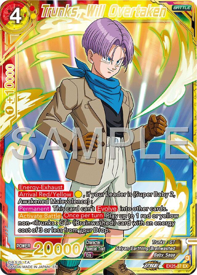 Trunks, Will Overtaken - Expansion Deck Box Set 25: Premium Anniversary Box 2025 - Dragon Ball Super: Masters - TCGplayer.com Trunks, Will Overtaken - Expansion Deck Box Set 25: Premium Anniversary Box 2025 - Dragon Ball Super: Masters - TCGplayer.com