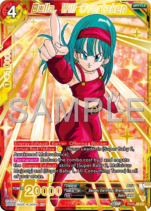 Bulla, Will Overtaken #EX25-38 — Expansion Deck Box Set 25: Premium Anniversary Box 2025