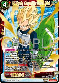 SS Vegeta, Competitive Saiyan Spirit (Premium Anniversary Box 2025) card art