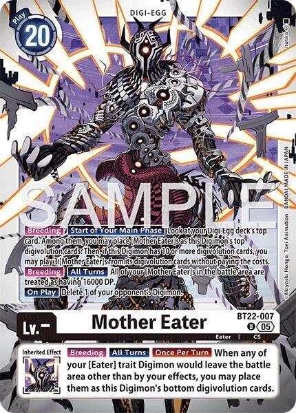 Mother Eater - Cyber Eden - Digimon Card Game - TCGplayer.com