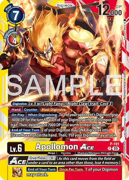 Apollomon ACE (Store Tournament 2025 Vol.3 Participation Pack