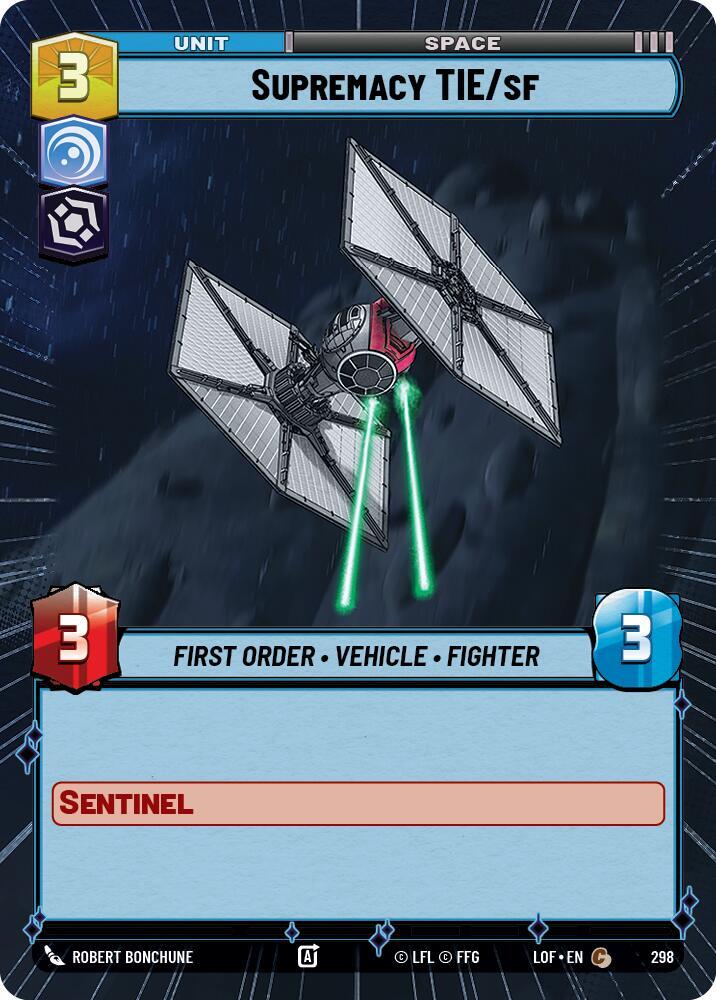 Supremacy TIE/sf (Hyperspace)