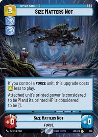 Size Matters Not (Hyperspace)