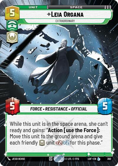 Leia Organa Extraordinary Hyperspace