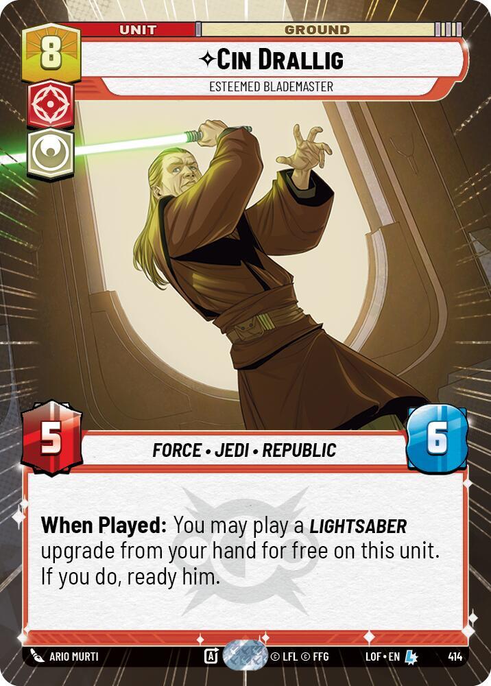 Cin Drallig 414 card