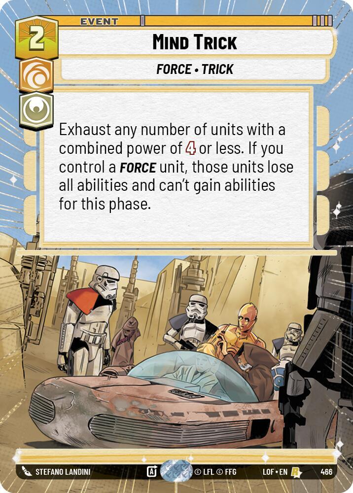 Mind Trick (Hyperspace) 466 card