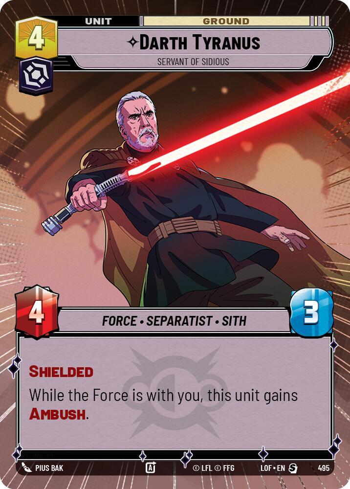 Darth Tyranus - Servant of Sidious (Hyperspace)