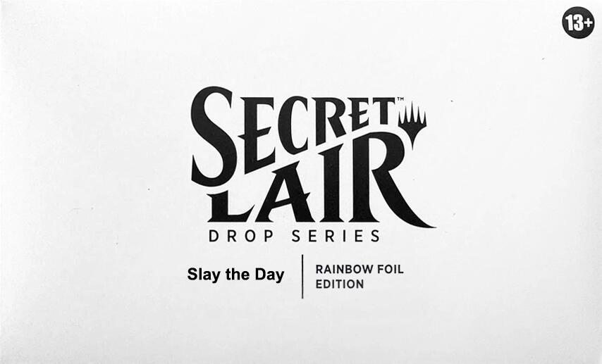 MTG Secret Lair：Slay the Day 新品未開封 4個 MTG Secret Lair：Slay the Day 新品未開封 4個 MTG Secret Lair