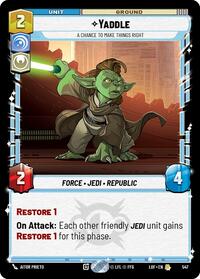 Yaddle - A Chance To Make Things Right (Foil)