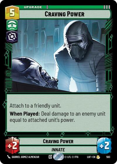 Craving Power (Foil) Legends of the Force card price