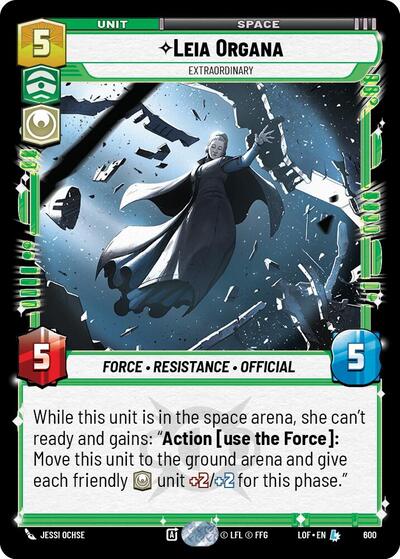 Leia Organa Extraordinary Foil