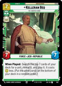 Kelleran Beq - The Sabered Hand (Foil)