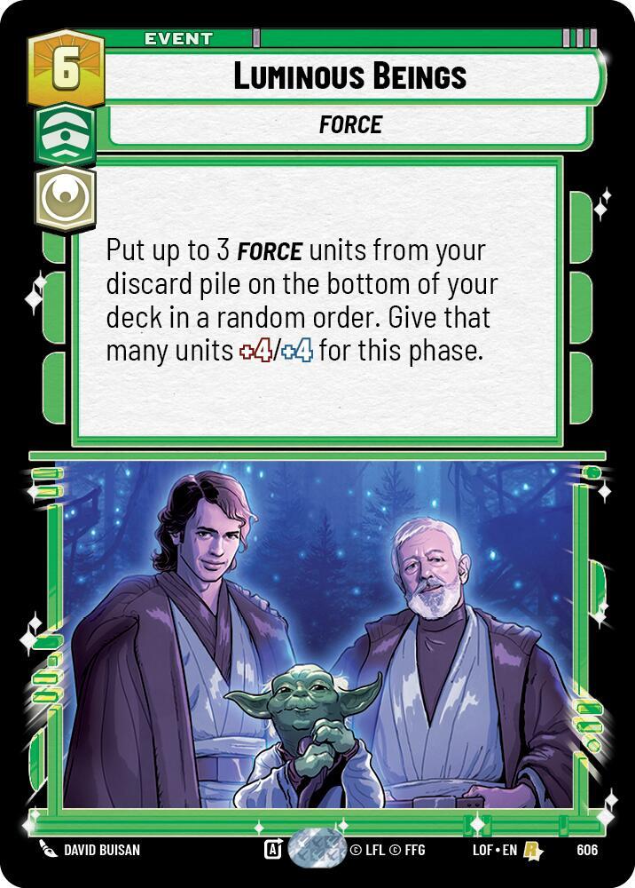 Luminous Beings (Foil) 606 card