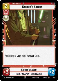 Knight's Saber (Foil)