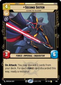 Second Sister - Seeking the Holocron (Foil)
