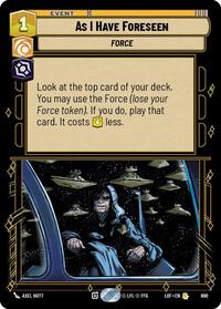 As I Have Foreseen (Foil)