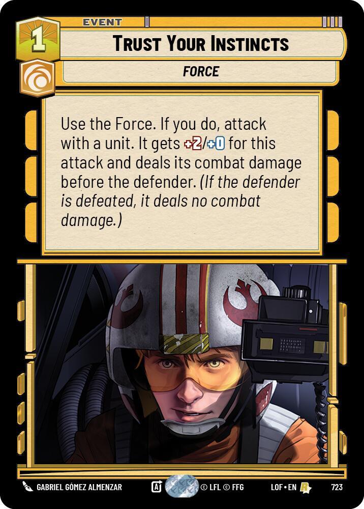 Trust Your Instincts (Foil) 723 card