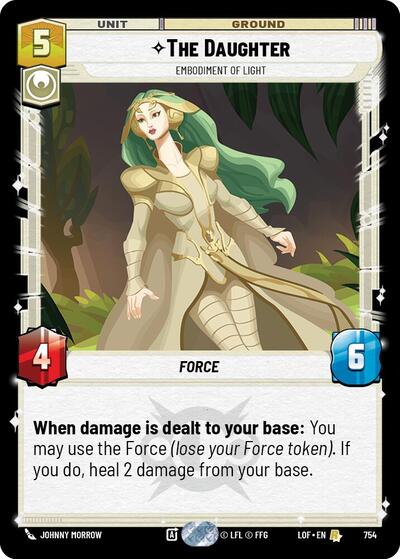 The Daughter Embodiment of Light Foil