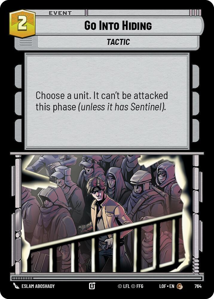 Go Into Hiding (Foil)