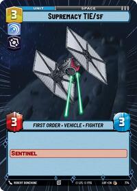 Supremacy TIE/sf (Hyperspace Foil)