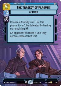 The Tragedy of Plagueis (Hyperspace Foil)
