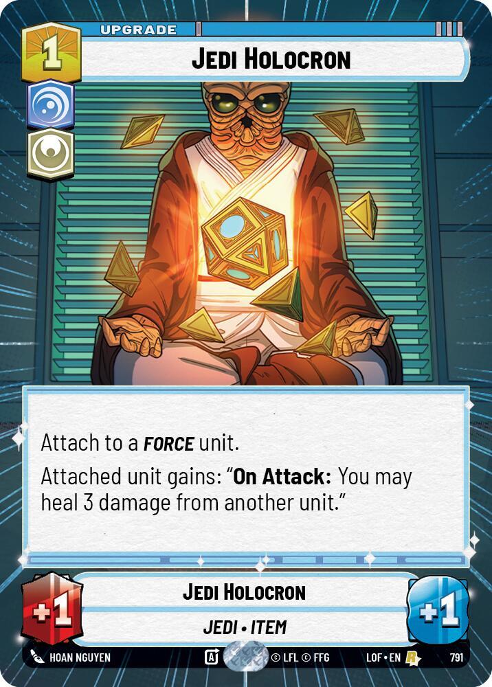 Jedi Holocron (Hyperspace Foil) 791 card