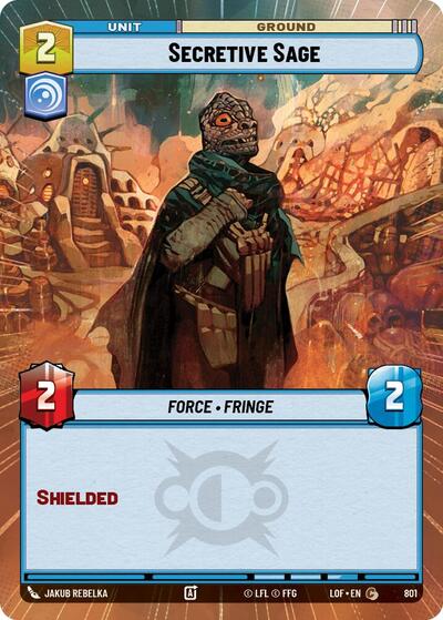 Secretive Sage (Hyperspace Foil) card