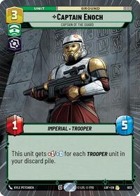 Captain Enoch - Captain of the Guard (Hyperspace Foil) card