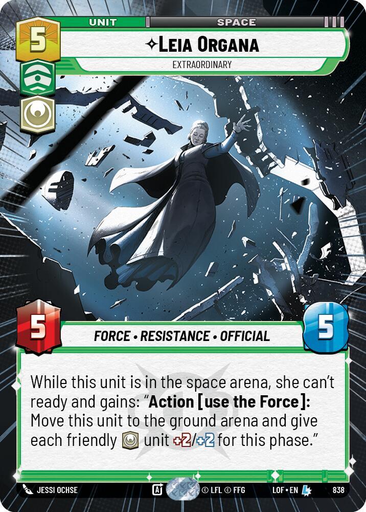Leia Organa 838 card