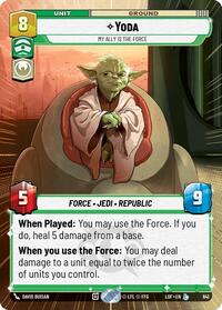 Yoda - My Ally is the Force (Hyperspace Foil)