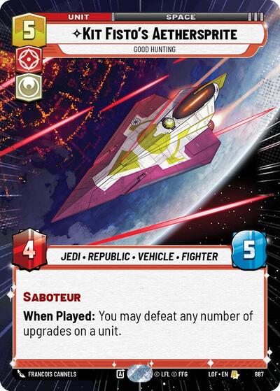 Kit Fisto's Aethersprite - Good Hunting (Hyperspace Foil) card