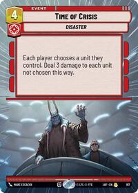 Time of Crisis (Hyperspace Foil)