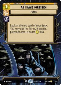 As I Have Foreseen (Hyperspace Foil)