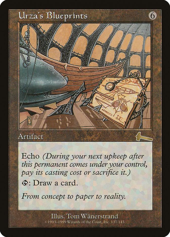 Urza's Blueprints - Urza's Legacy - Magic: The Gathering - TCGplayer.com