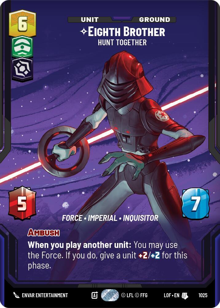 Eighth Brother 1025 card