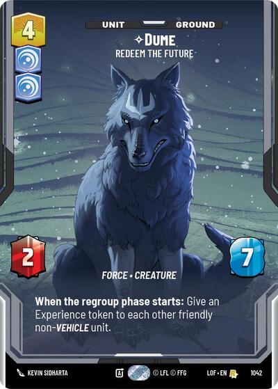 Dume - Redeem the Future (Prestige) card