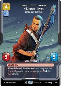 Chirrut Imwe - Blind, but not Deaf (Prestige Foil)