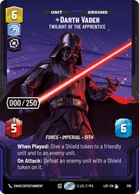 Darth Vader Twilight of the Apprentice Serialized