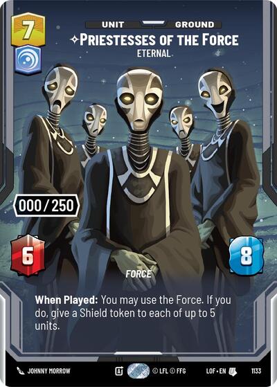 Priestesses of the Force Eternal Serialized