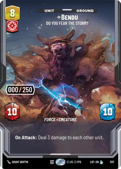Bendu Do You Fear the Storm Serialized