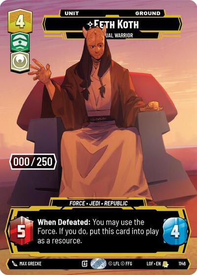 Eeth Koth Spiritual Warrior Serialized