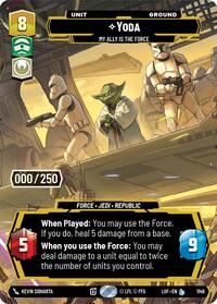 Yoda - My Ally is the Force (Serialized)