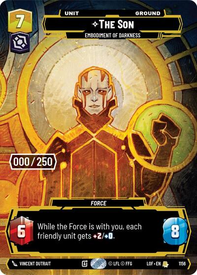 The Son - Embodiment of Darkness (Serialized) Legends of the Force card price