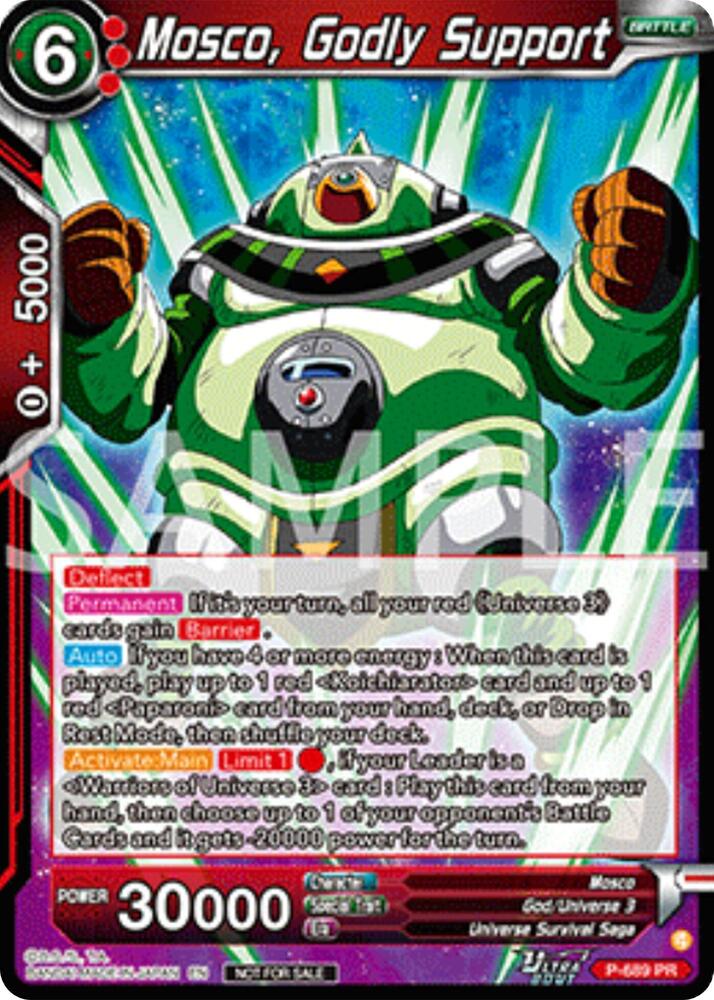 COLOSSUS ORDER 聖域の白龍 プロモカード promo Mosco, Godly Support (Deluxe Pack 2025 Vol.2) - Promotion Cards
