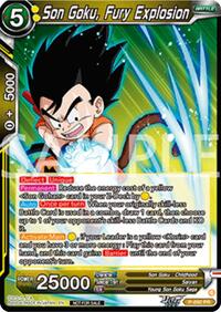 Son Goku, Fury Explosion (Deluxe Pack 2025 Vol.2) card art