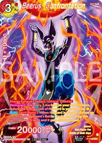 Beerus, confrontation (Alternate Art) (Deluxe Pack 2025 Vol.2) card art