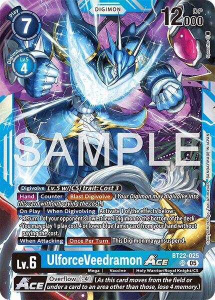 カードファイト!! ヴァンガード Digimon card game UlforceVeedramon ACE - Cyber Eden - Digimon Card Game - TCGplayer.com