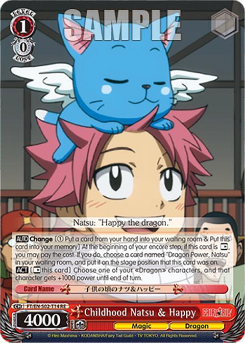 Childhood Natsu & Happy