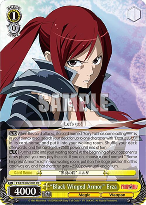 "Black Winged Armor" Erza