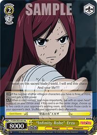 Fairy Tail Chronicle Set "Infinity Robe" Erza #FT/EN-S02-007 R RE